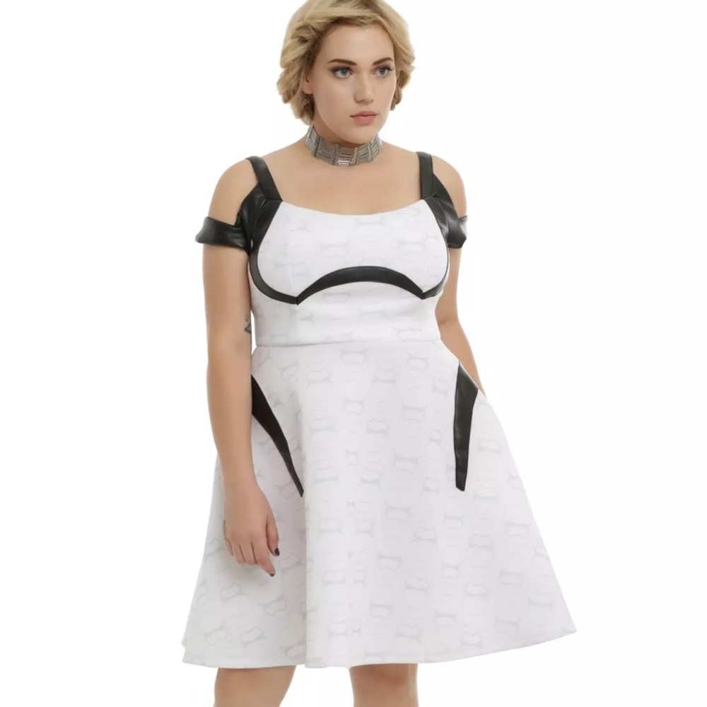 Torrid 2X Her Universe Stormtrooper Star Wars Scuba Mini Dress 18/20 NWT RARE!